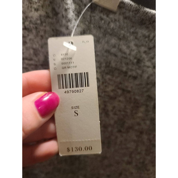 NWT Anthropologie Dolan Left Coast Women's Small Gray Heather Piper Flare Dress - Picture 4 of 6